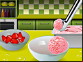 Juego Homemade Strawberry Ice Cream