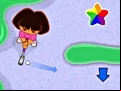Juego Dora and mini-golf