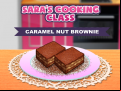 Juego Sara`s Cooking Class Caramel Nut Brownie