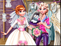 Juego Elsa Preparing Anna's Wedding