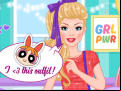 Juego Barbie`s Look Powerpuff