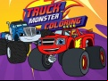 Juego Truck Monster Coloring