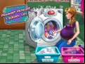 Juego Pregnant Princess Laundry Day