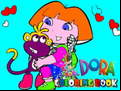 Juego Back To School Coloring Book Dora