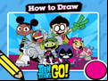 Juego Hot to Draw Teen Titans Go!
