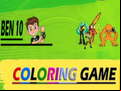 Juego Ben 10 Coloring