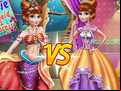Juego Anna mermaid vs princess