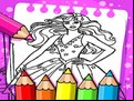 Juego Barbie Coloring Book 