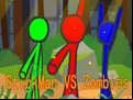 Juego StickMan Bros Vs Zombies