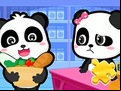 Juego Jigsaw Puzzle: Baby Panda Supermarket