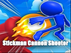 Juego Stickman Cannon Shooter