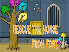 Juego Rescue The Horse From Fort