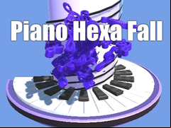 Juego Piano Hexa Fall