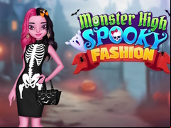 Juego Monster High Spooky Fashion
