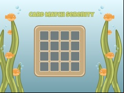 Juego Card Match Serenity