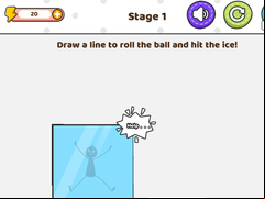 Juego Save The Stick Draw Line