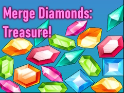 Juego Merge Diamonds: Treasure!